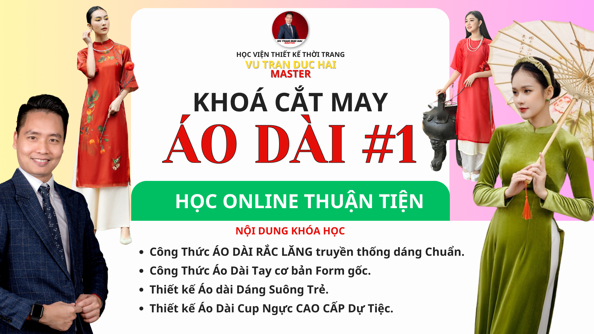 Khóa Cắt ÁO DÀI 1